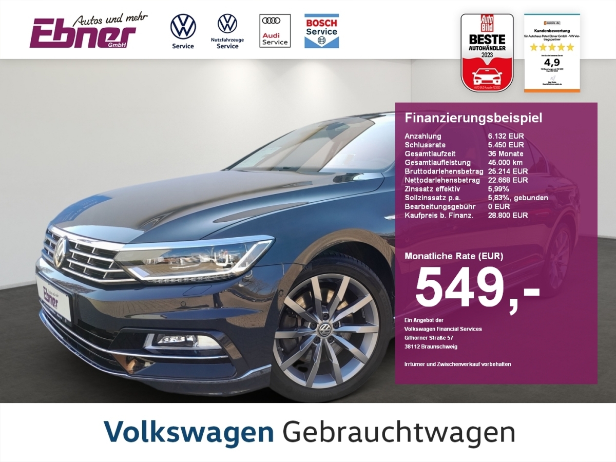 Volkswagen Passat R-LINE 272PS 18