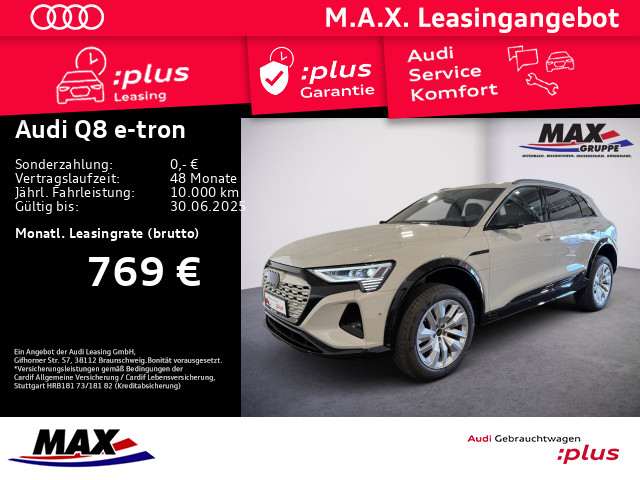 Q8 e-tron 55 QUAT EDITION DAKAR MATRIX+PANO+LUFT