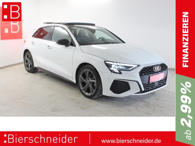 A3 Sportback 35 TFSI S-Tronic 2x S-Line  Black 18 ACC LED PANO