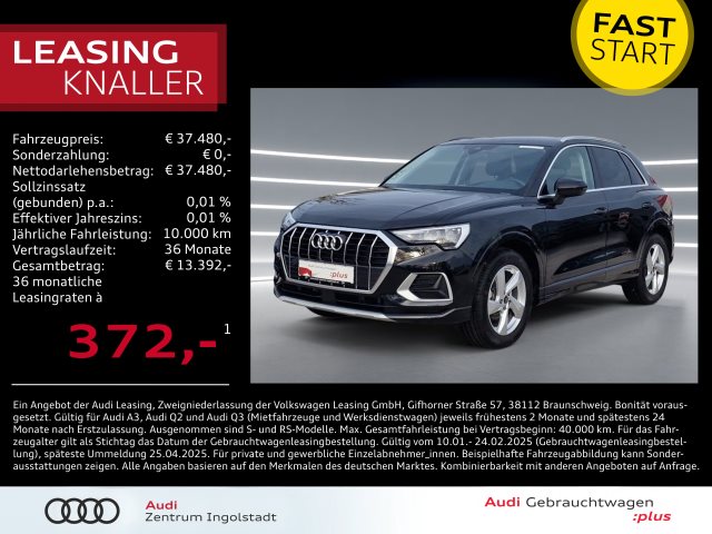 Q3 advanced 35 TFSI S tronic AHK virtual Keyless