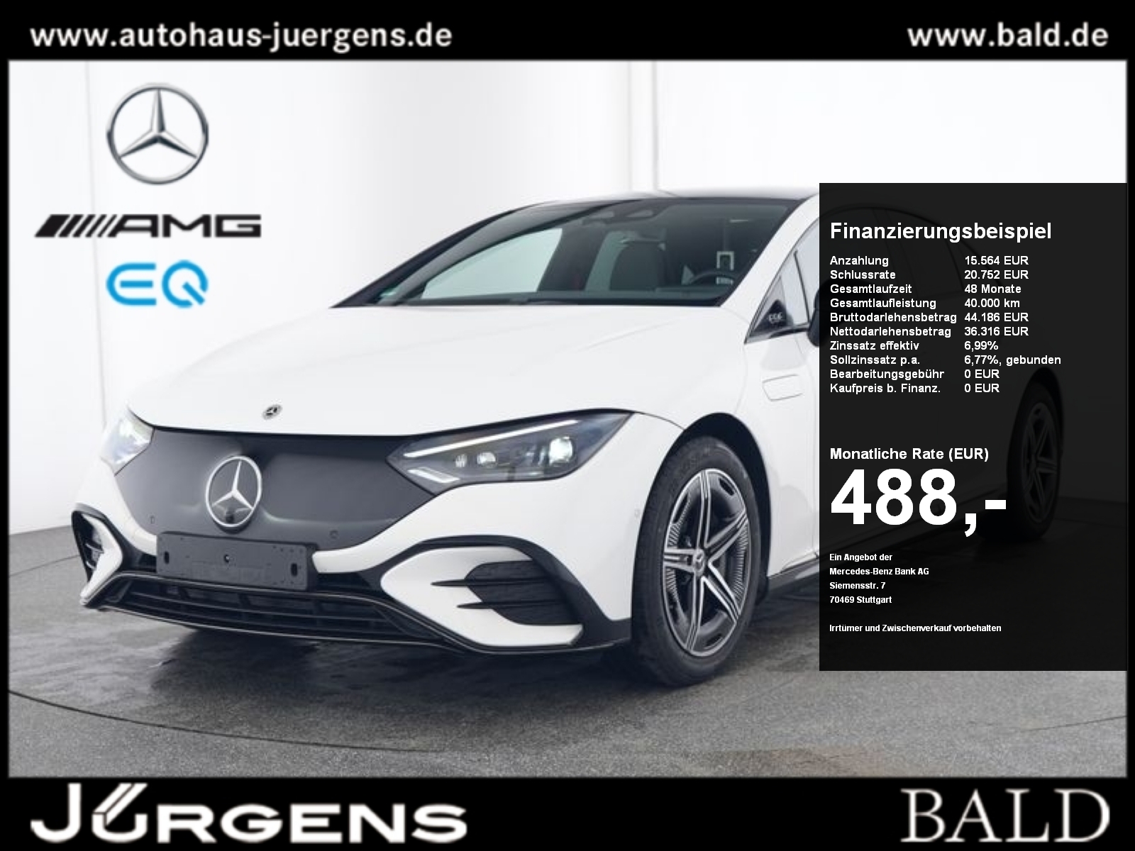 Mercedes-Benz EQE 300 AMG-Sport Burm Night Memo 19