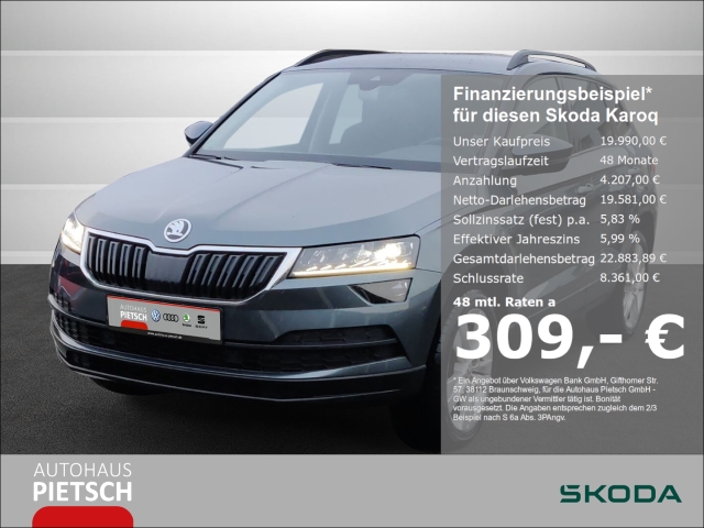 Karoq 1.5 TSI Style AHK Navi LED Keyless