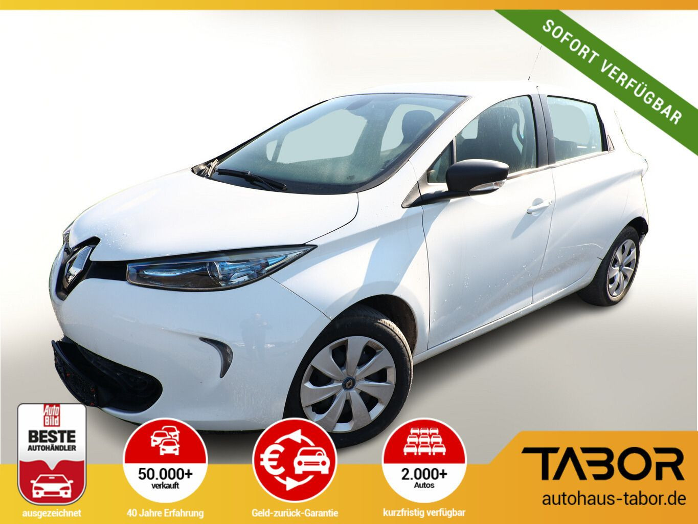 Zoe Life 240km Miet-Bat. Nav Temp Klima