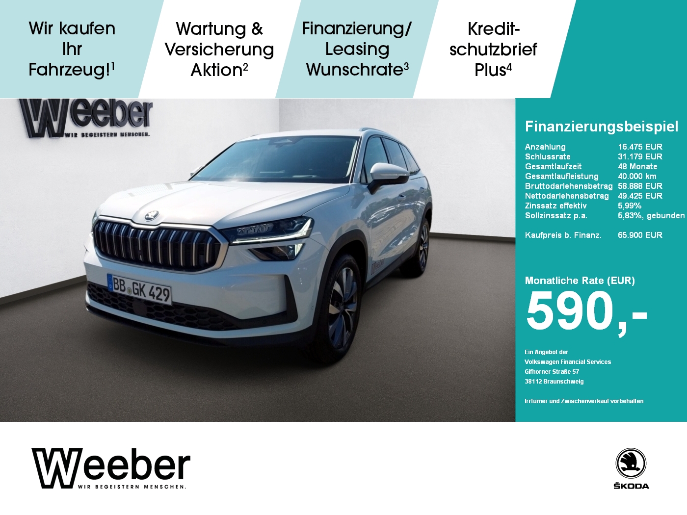 KODIAQ 2.0 TDI 4x4 DSG Selection HeadUp AHK LM