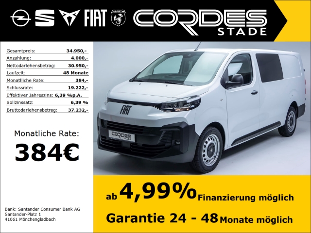 Scudo MULTICAB 6-Sitzer L3 2.0 D Navi + CITY Paket + Worksite Paket PDC (43)