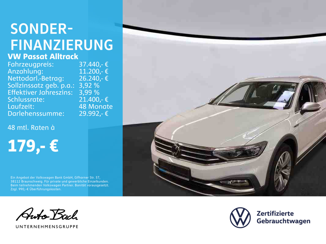 Passat Alltrack 2.0 TDI DSG 4Motion, Navi, LED-Matrix,Rückfahrkamera,App-Connect