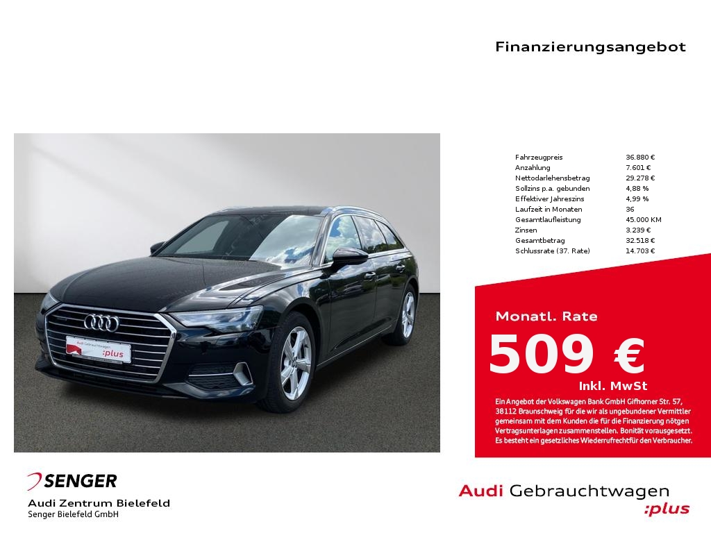 A6 Avant Sport 50 TDI quattro LED Panorama AHK 
