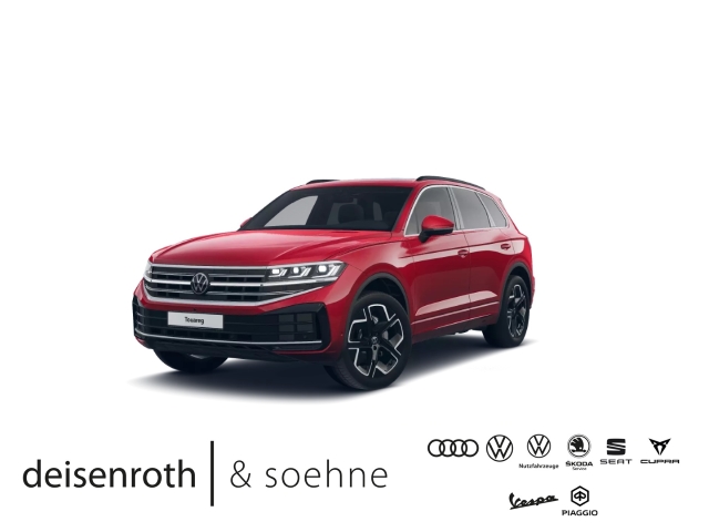 Touareg Elegance 3.0 TDI StHz/AHK/Pano/Luft/4Lenk/360/HuD/ACC