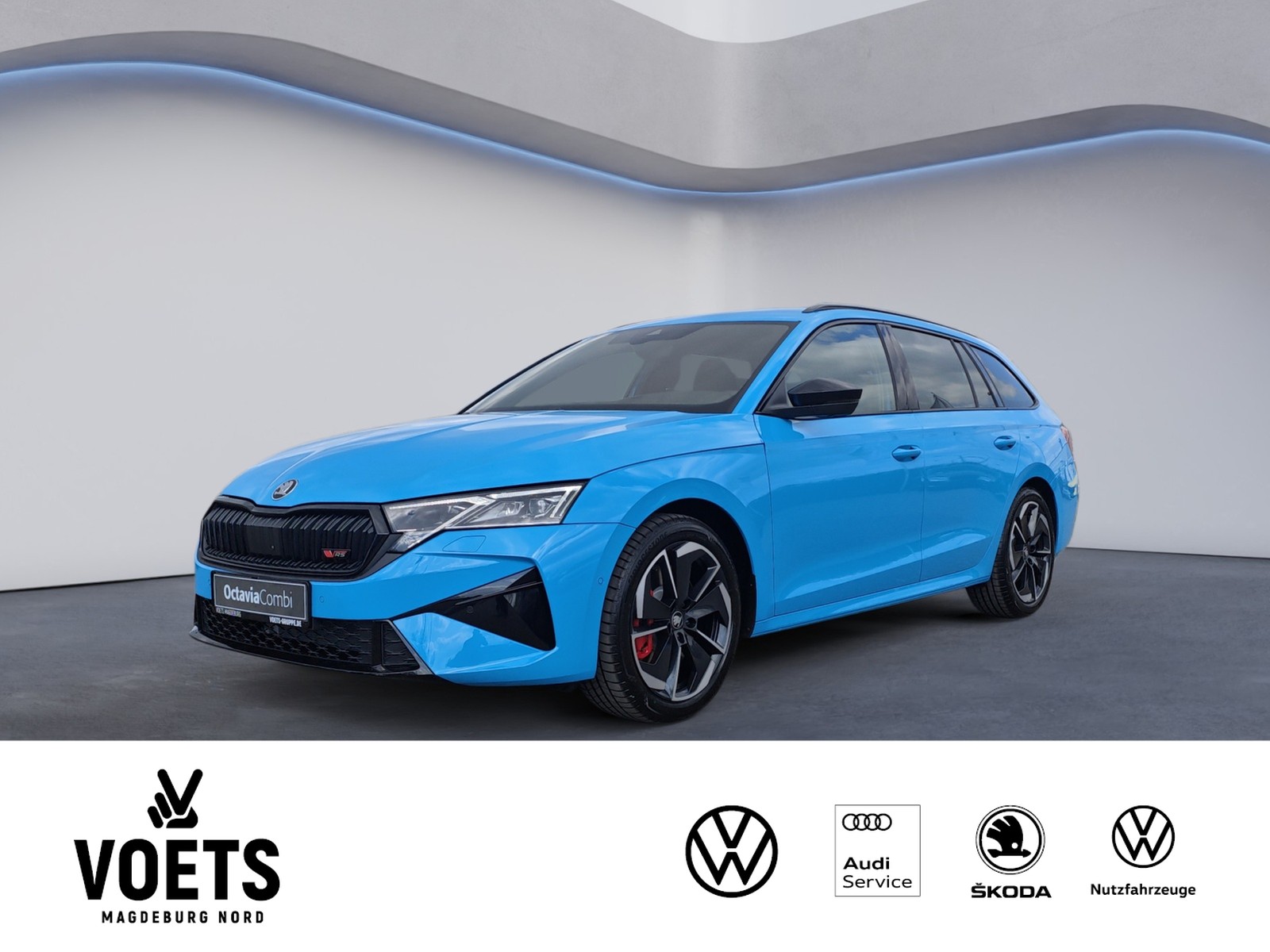 Octavia Combi 2.0TSI DSG RS LED+NAVI+RFK+ACC+DAB