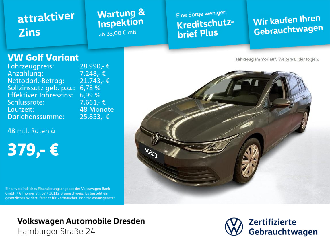 Volkswagen Golf Variant 1.5 Golf VIII Life eTSI