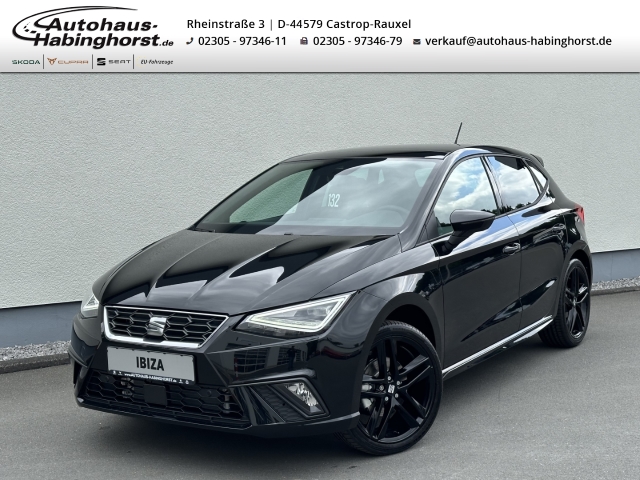 Ibiza 1.5 TSI DSG FR Black Edition Navi Pano PDC LED 18Alu