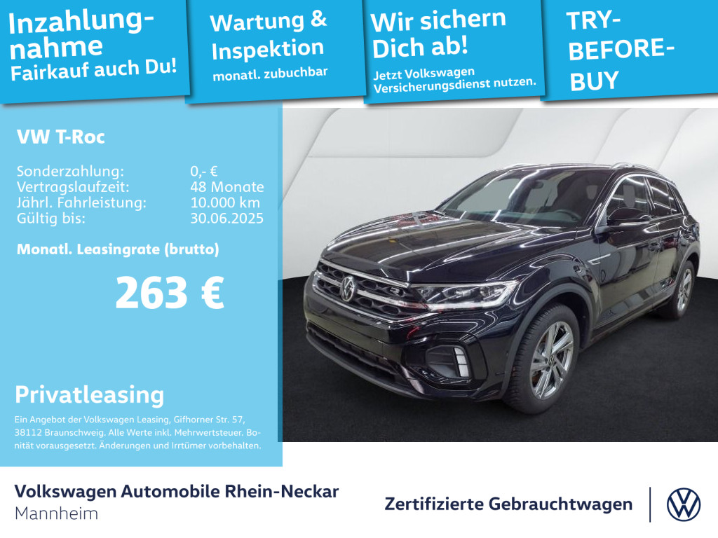 T-Roc 2.0 TDI R-Line DSG Navi Kamera AHK uvm