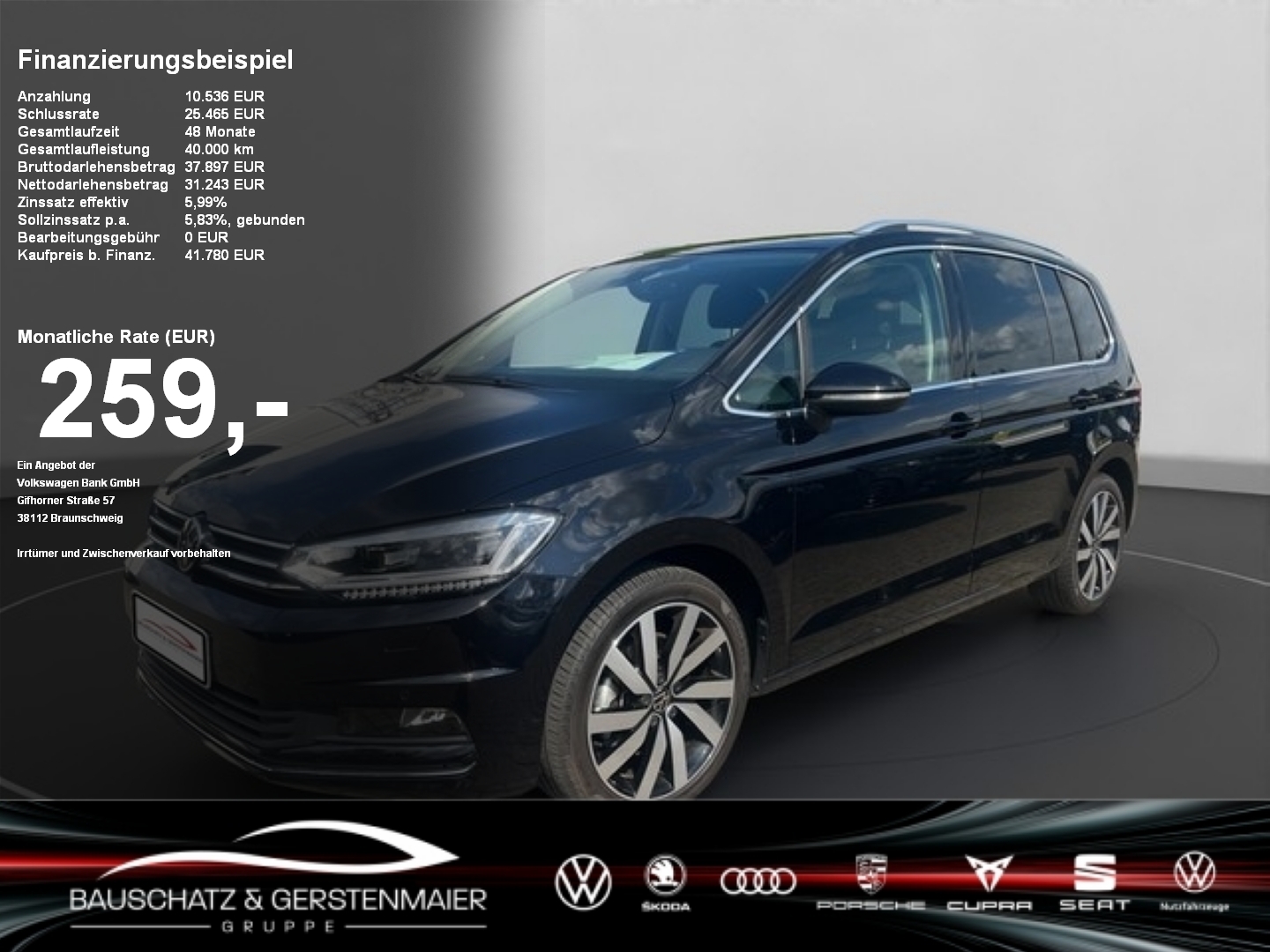 Touran 2.0 TDI Highline AHK*NAVI*LED*KAMERA*ACC