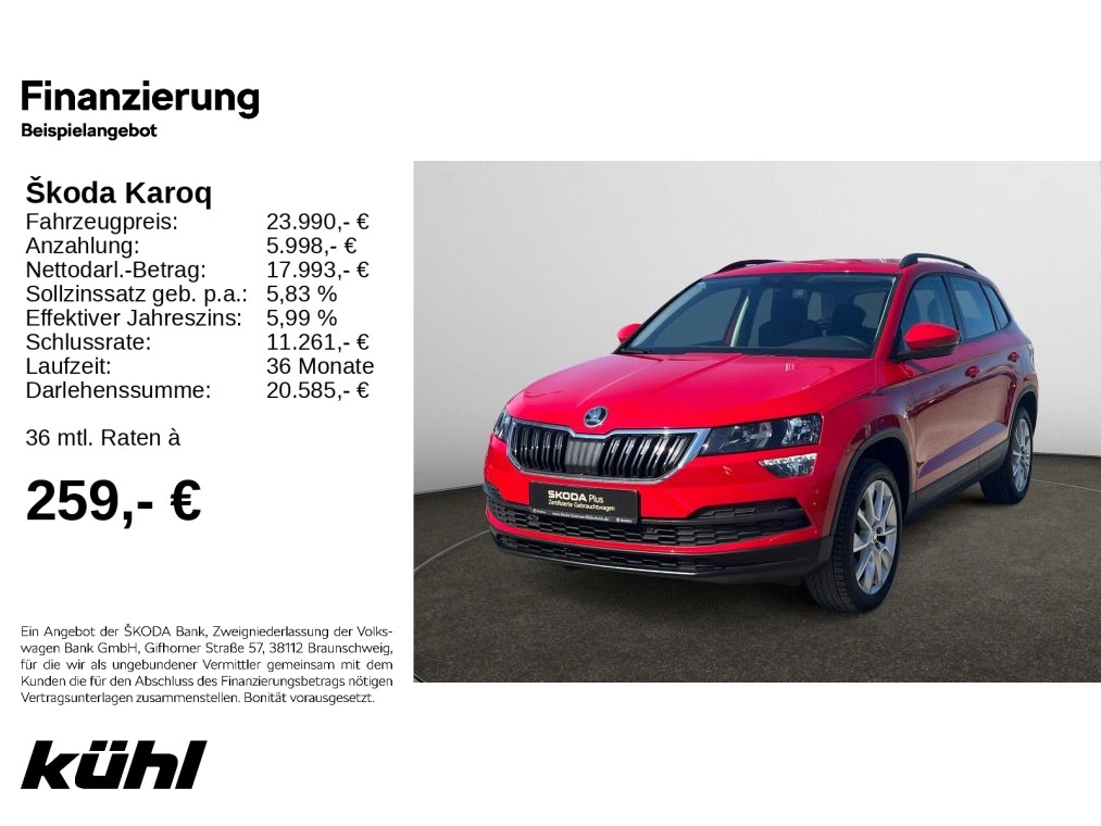 Skoda Karoq 1.5 TSI Style