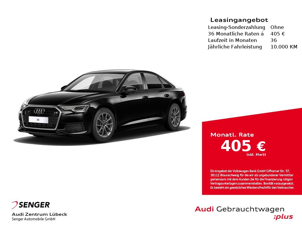 Audi A6 40 TDI Limousine smartphone interface