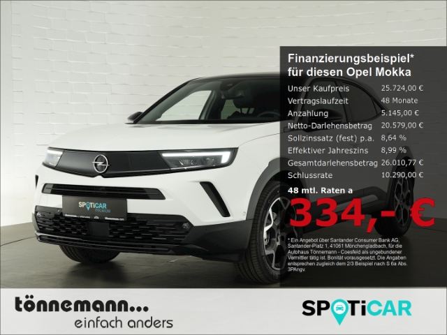 Opel Mokka B ULTIMATE MATRIXLICHT INDUKTIONSLADEN