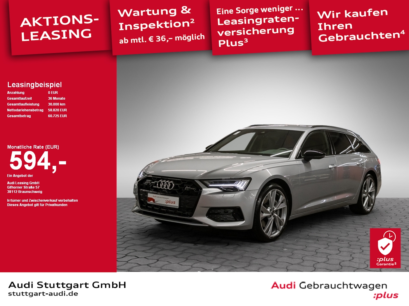 Audi A6 Avant S line 50 TFSI e quattro