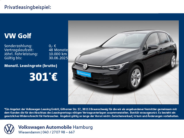 Golf VIII 1.5 eTSI DSG Life KAMERA/LED/NAVIACC