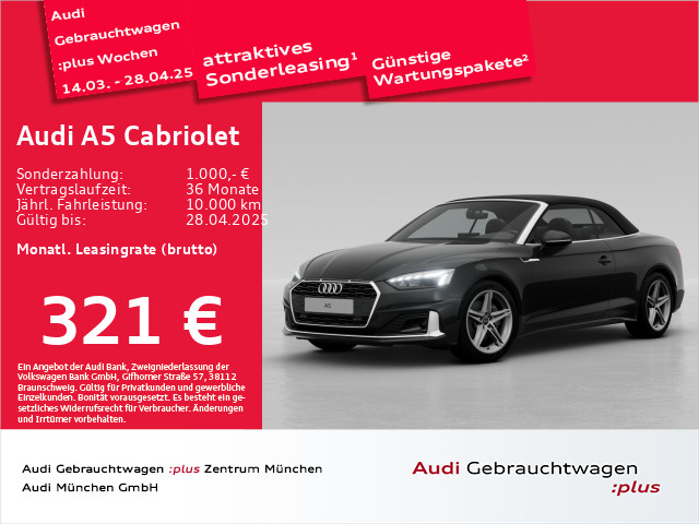 Audi A5 Cabriolet 40 TFSI advanced