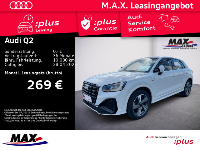 Q2 40 TFSI quattro S line LED+NAVI+VCP+ACC+DAB