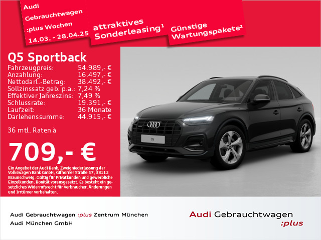Audi Q5 Sportback 45 TFSI qu