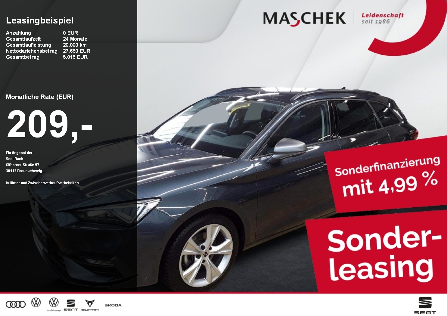 Seat Leon 1.5 ST FR eTSI