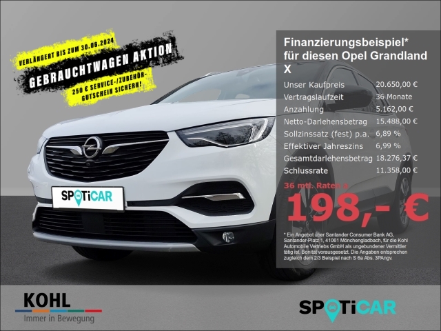 Opel Grandland X 1.2 Elegance Turbo