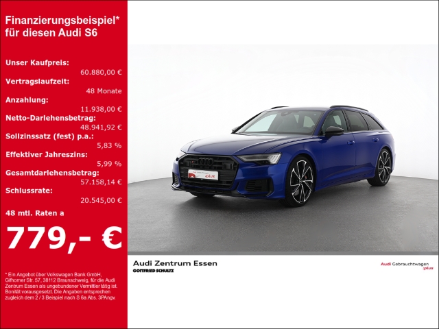 S6 Avant TDI TIPTRONIC MATRIX LED B&O AHK NAV PLUS RÜFA PDC SHZ MUFU