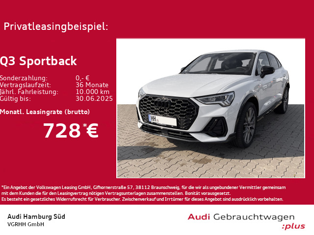 Q3 Sportback 35 TDI S tronic 2xS LINE/LM20/ACC