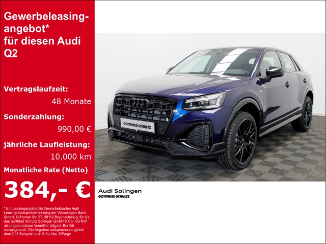 Q2 35 TFSI Matrix Rückfahrkamera AP Parken S line