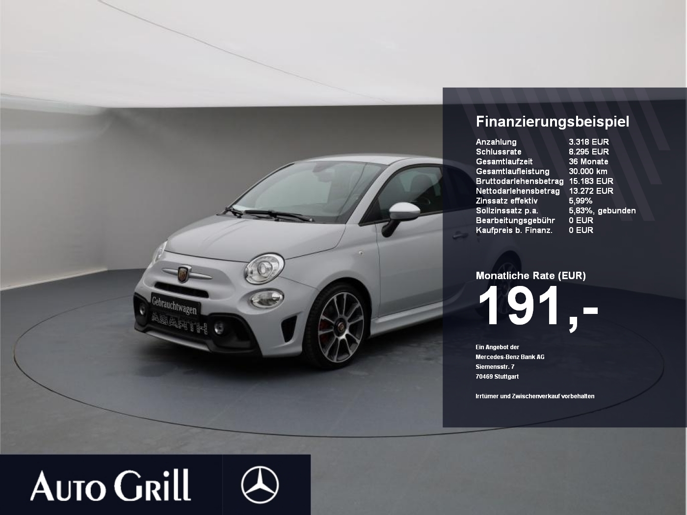 Abarth 595 Turismo