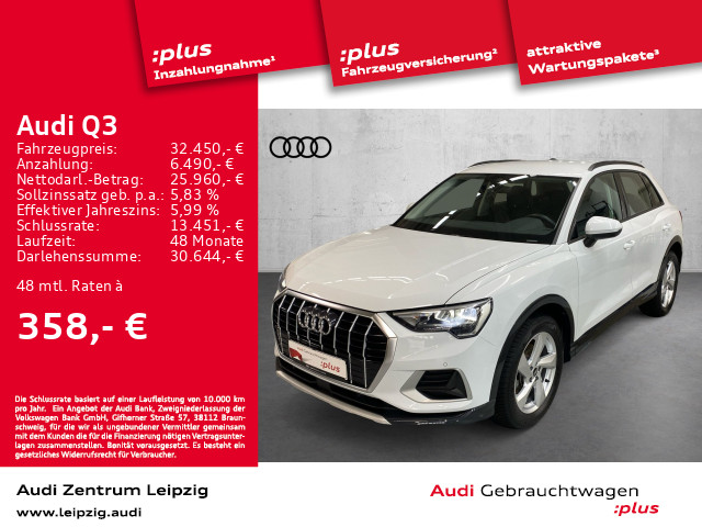 Q3 35 TDI qu. adv. S-tro. *Assistenz*Navi*