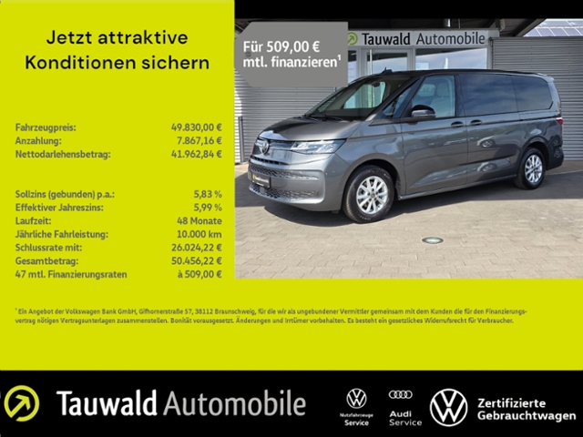 Volkswagen T7 Multivan 2.0 TDI Multivan Lang LÜ 7S DC GJ