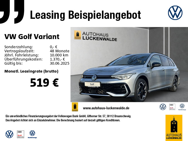 Golf VIII Variant 1.5 eTSI R-Line DSG *HuD*LED+*
