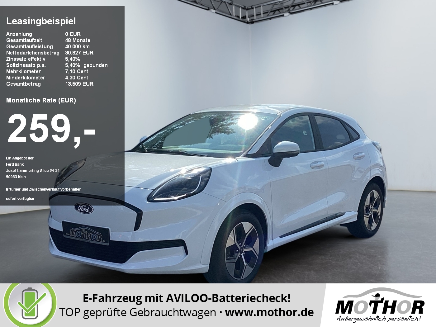 Puma Gen-E 43kwh Automatik NEUES MODELL