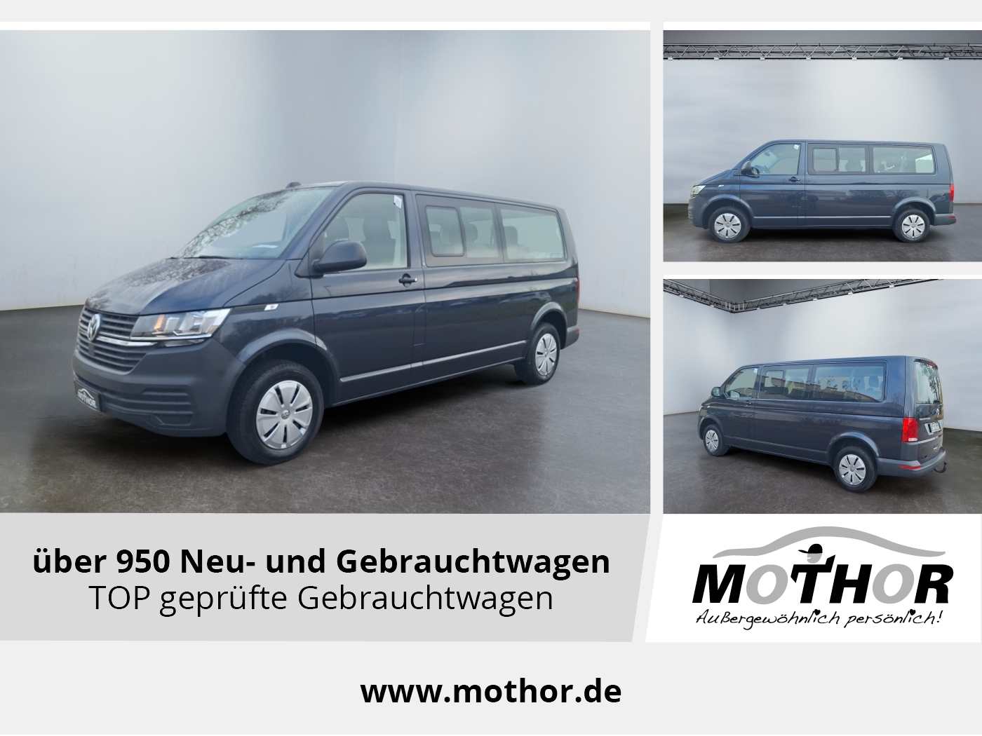 T6.1 Kombi lang 2.0 TDI 9 Sitze Anhängerkupplung