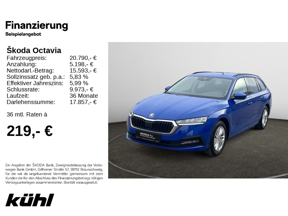 Skoda Octavia 1.5 TSI Combi Ambition