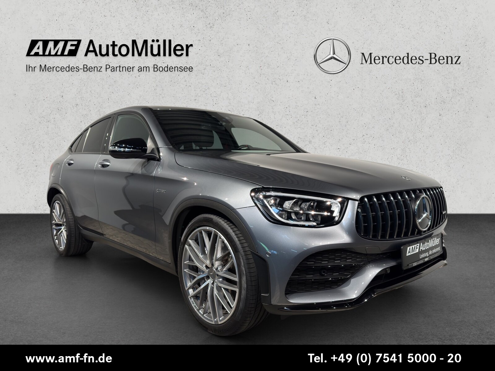 GLC 43 AMG 4M Coupé NIGHT+SHD+AHK+360°+HUD+DISTR