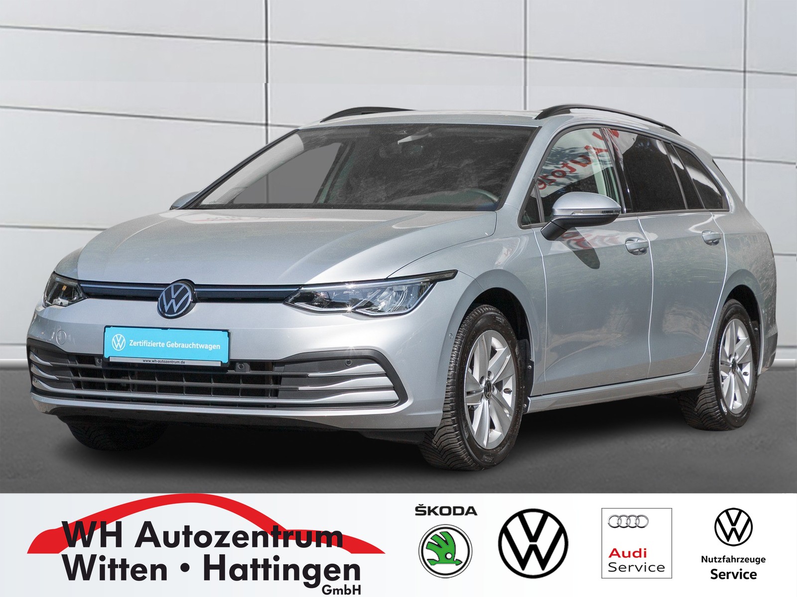 Golf VIII Variant 1.5 eTSI DSG Life NAVI AHK REARVIEW GJ-REIFEN LED ACC PARK-ASSIST