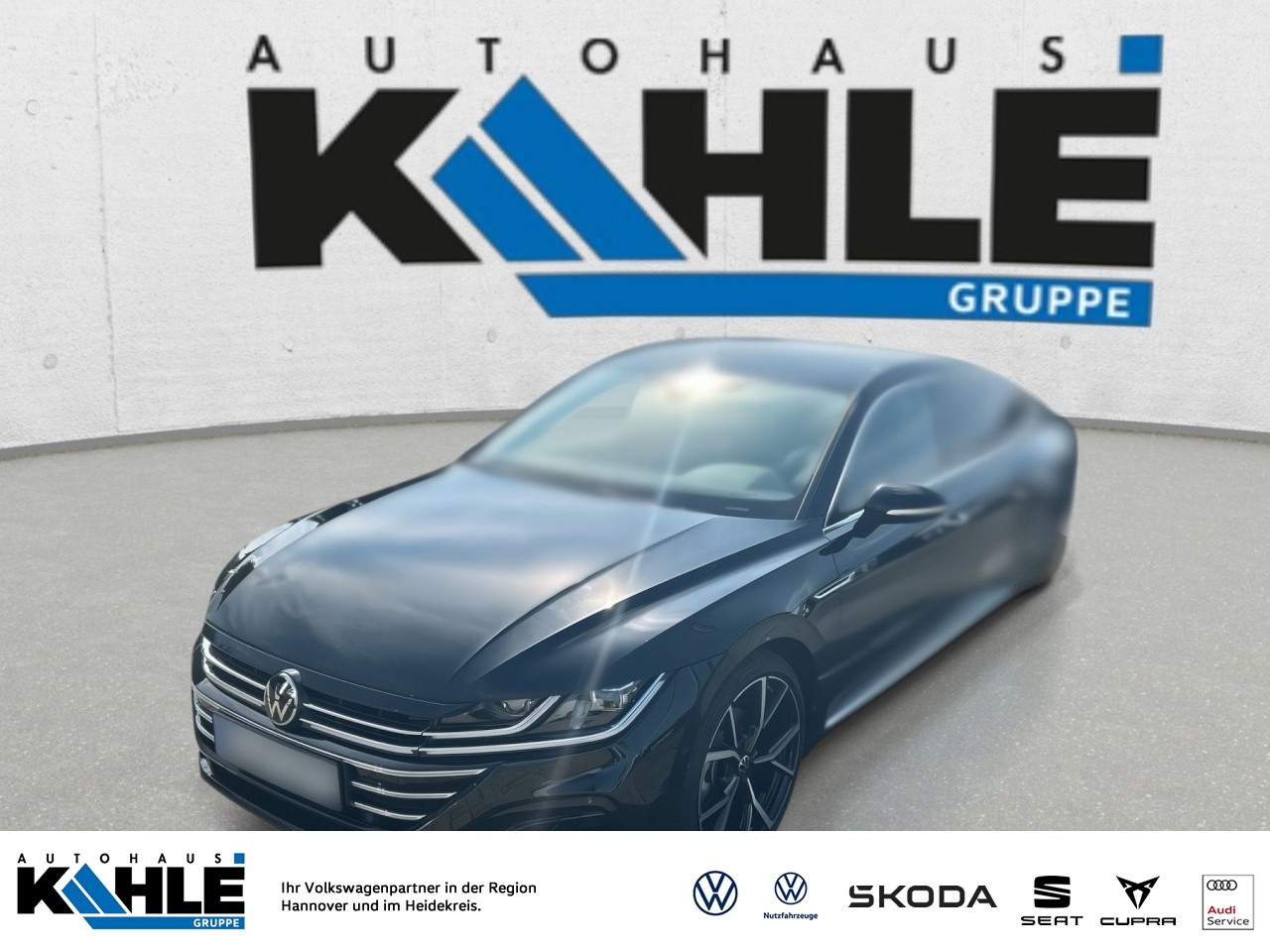 Arteon Shooting Brake 2.0 TDI 4Motion DSG R-Line Navi AHK Standheiz. LED DCC ACC SHZ Klima RFK App-Connect PDC
