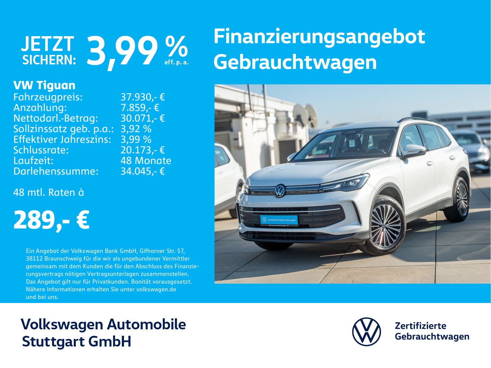 Volkswagen Tiguan 2.0 TDI Life