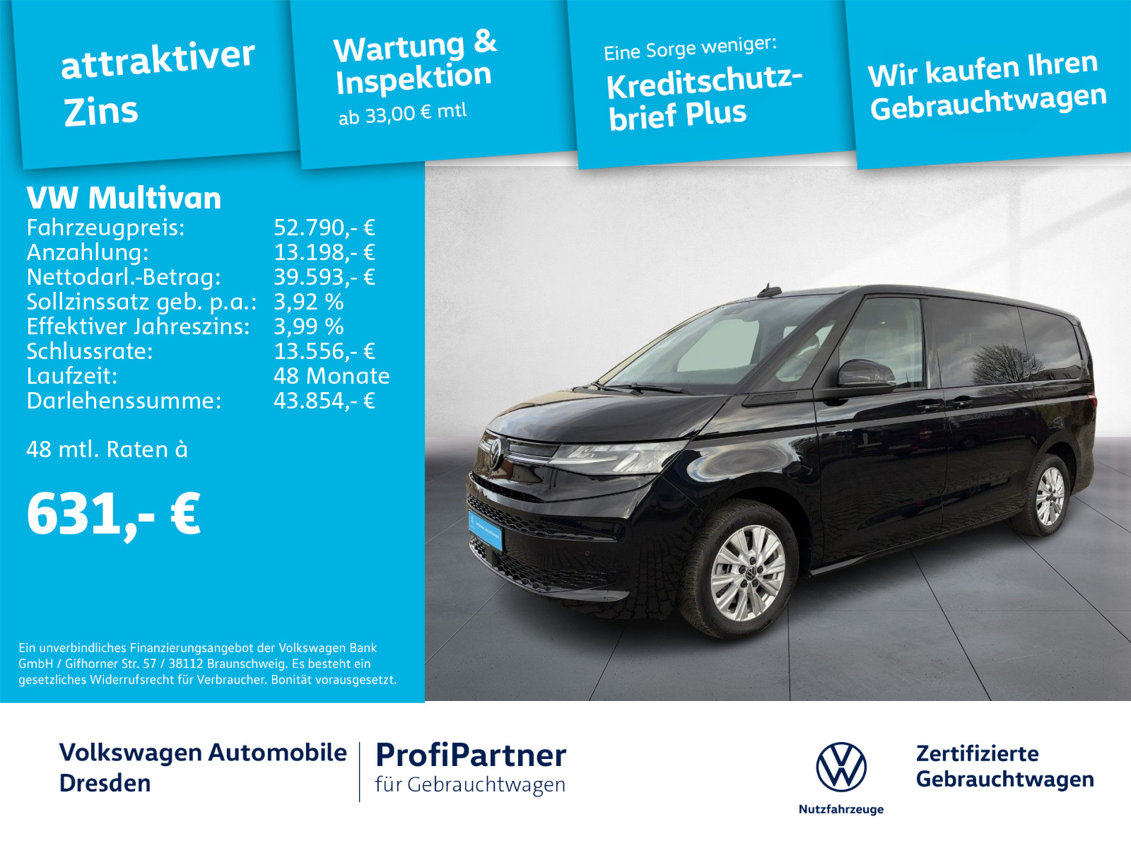 Volkswagen T7 Multivan Multivan Life LÜ HYBR