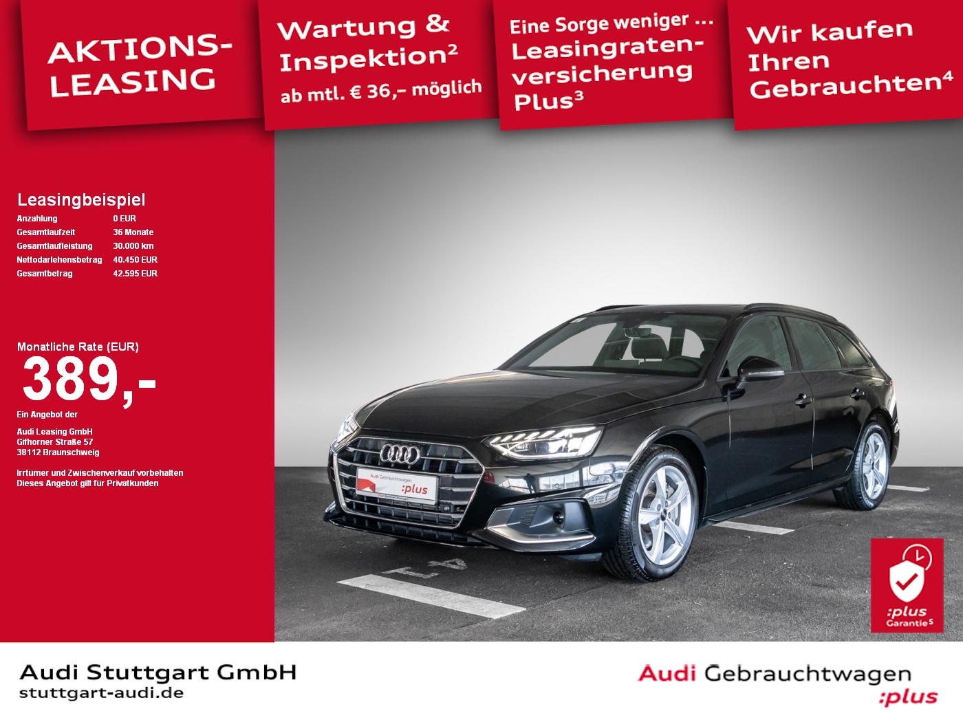 Audi A4 Avant Advance 40 TFSI