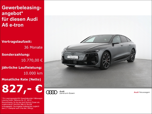 A6 e-tron SPORTBACK E-TRON QUATTRO 315 kW EDITION ONE GREY