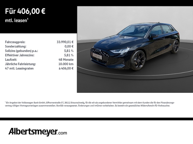 A3 Sportback  30 TFSI ADVANCED+ACC+CARPLAY+VIRTU