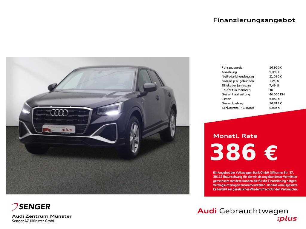 Q2 S line 35 TFSI S tronic LED MMI