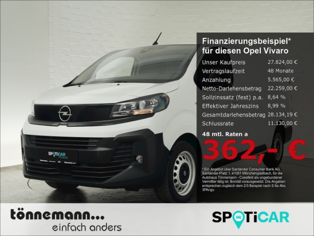 Vivaro C FACELIFT CARGO L CDTI AT+NAVI+SCHIEBETÜR+KEYLESS+PARKPILOT+DOPPELSITZBANK+INDUKTIONSLADE