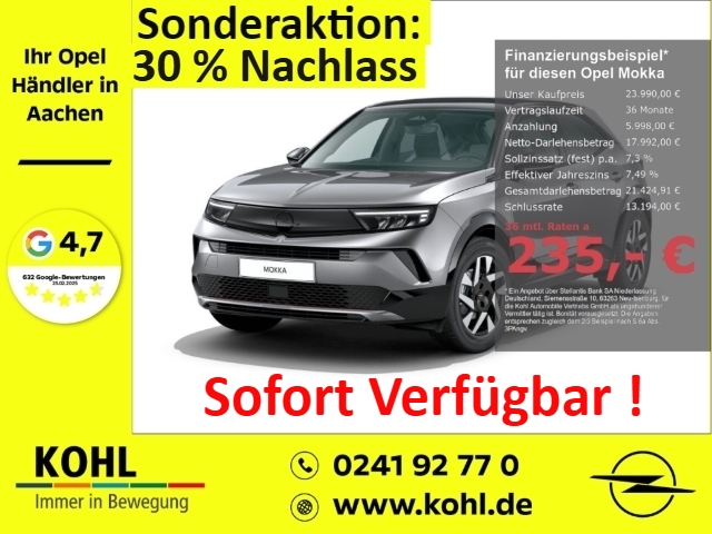 Mokka GS 1.2 Turbo 130PS Automatik LED Klimaautom Rückfahrkam.