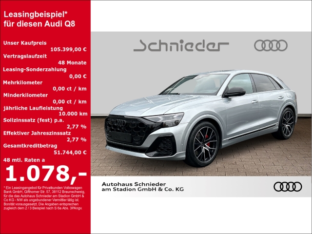 Q8 SUV 60 TFSIe LASER,AHK,PANO,B&O,HUD,PANO,KAMERA