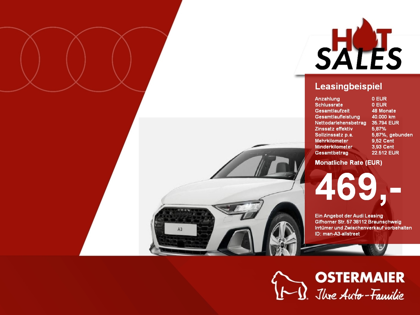 A3 allstreet 35 TDI S tronic Smartphone Interface.Klima.Alu Facelift
